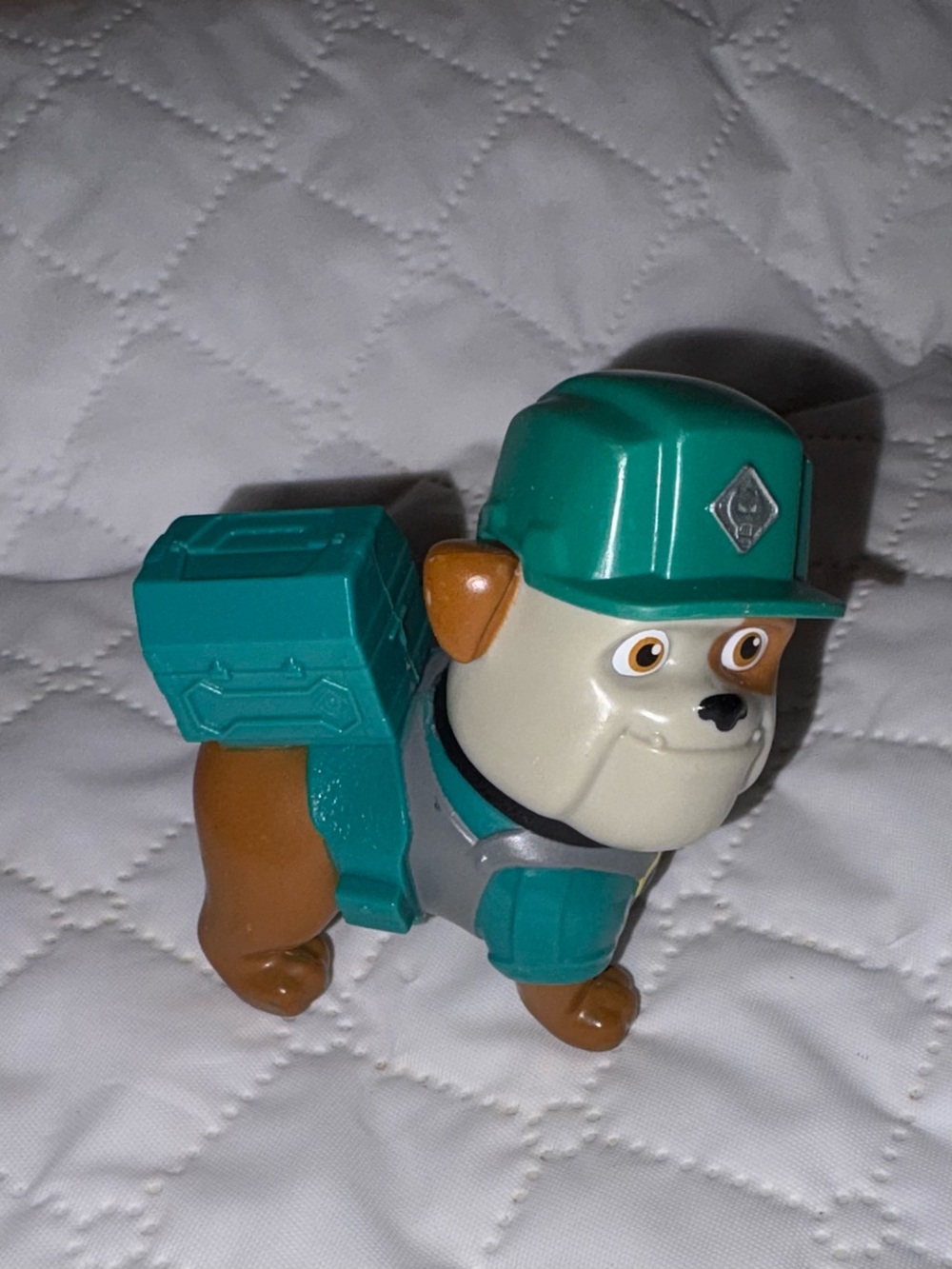 Paw Patrol Rubble and crew grandpa gravel bulldog. Hard to find.